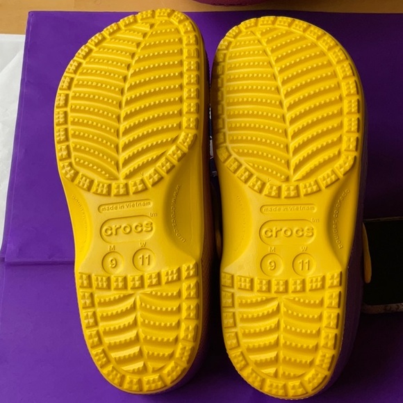🏀 CROCS NBA™️ LOS ANGELES LAKERS CLASSIC CLOGS 🏀 - Picture 13 of 16